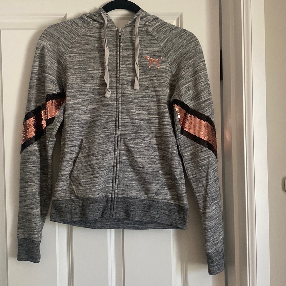 PINK Sequined Hoodie